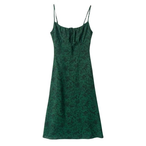 Printed Strap Dress