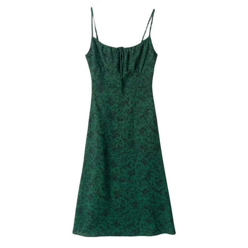 Printed Strap Dress