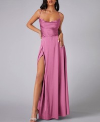 Sexy Open Back Strap Dress