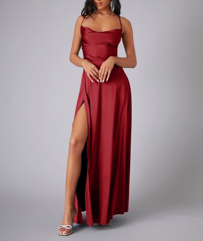Sexy Open Back Strap Dress