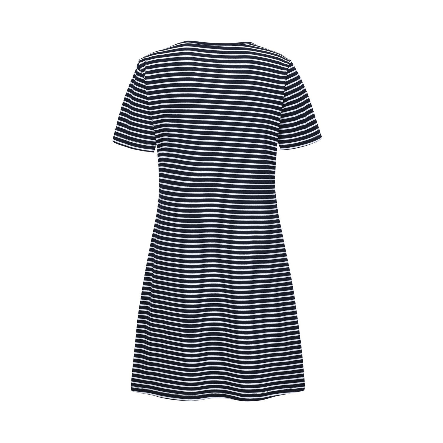 Striped Multifunctional Short Sleeved Dress