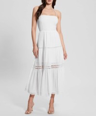 One Line Neck Strap Dress