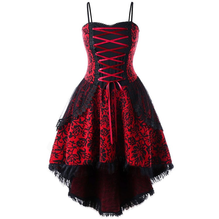 Vintage Lace Strap Dress