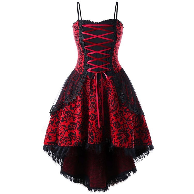 Vintage Lace Strap Dress
