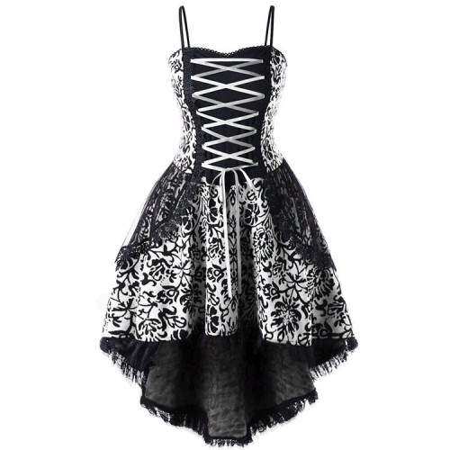 Vintage Lace Strap Dress