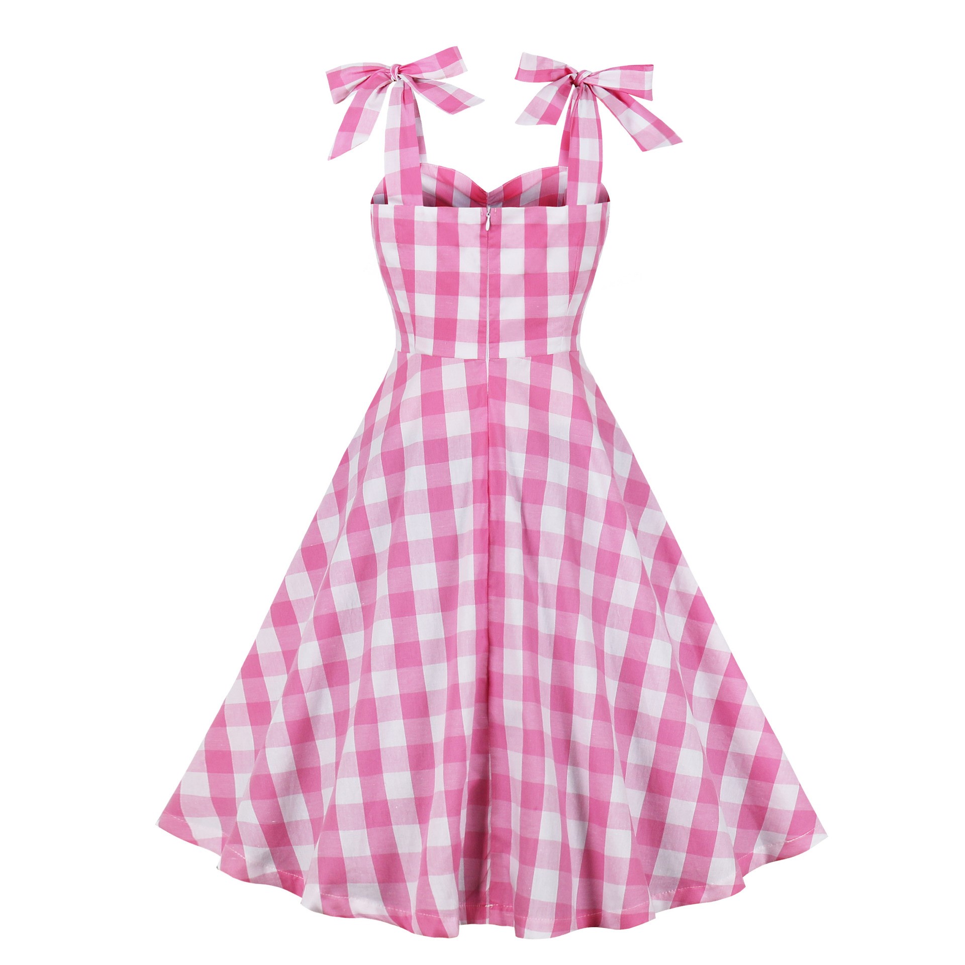 Sweet Strap Bow Dress
