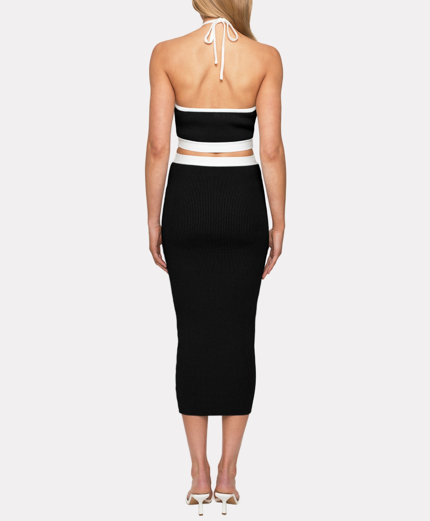Hanging Rope Hollowed Out Dress