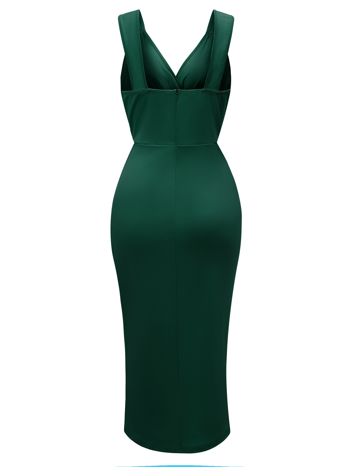 V-neck Sleeveless Dress