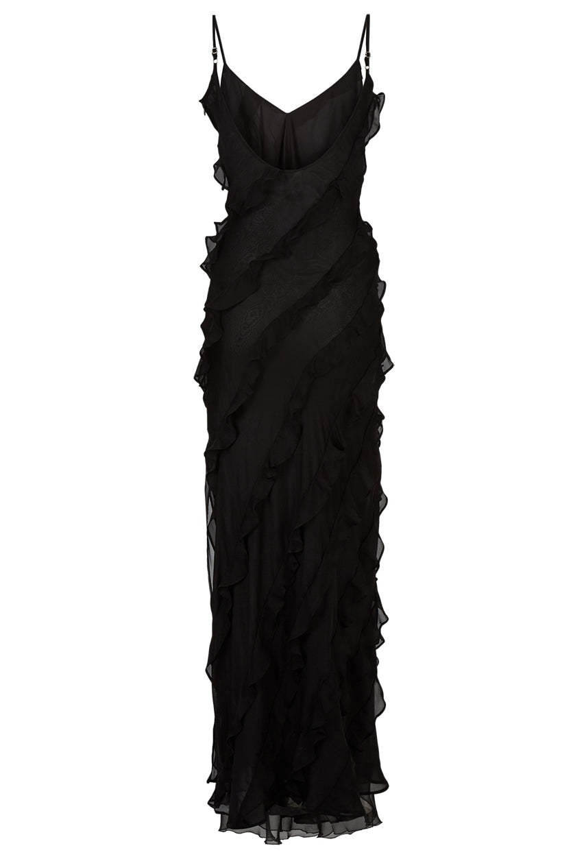Split Slim Slim Slim Strap Dress