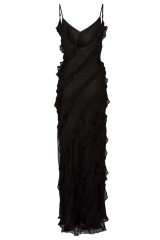 Split Slim Slim Slim Strap Dress