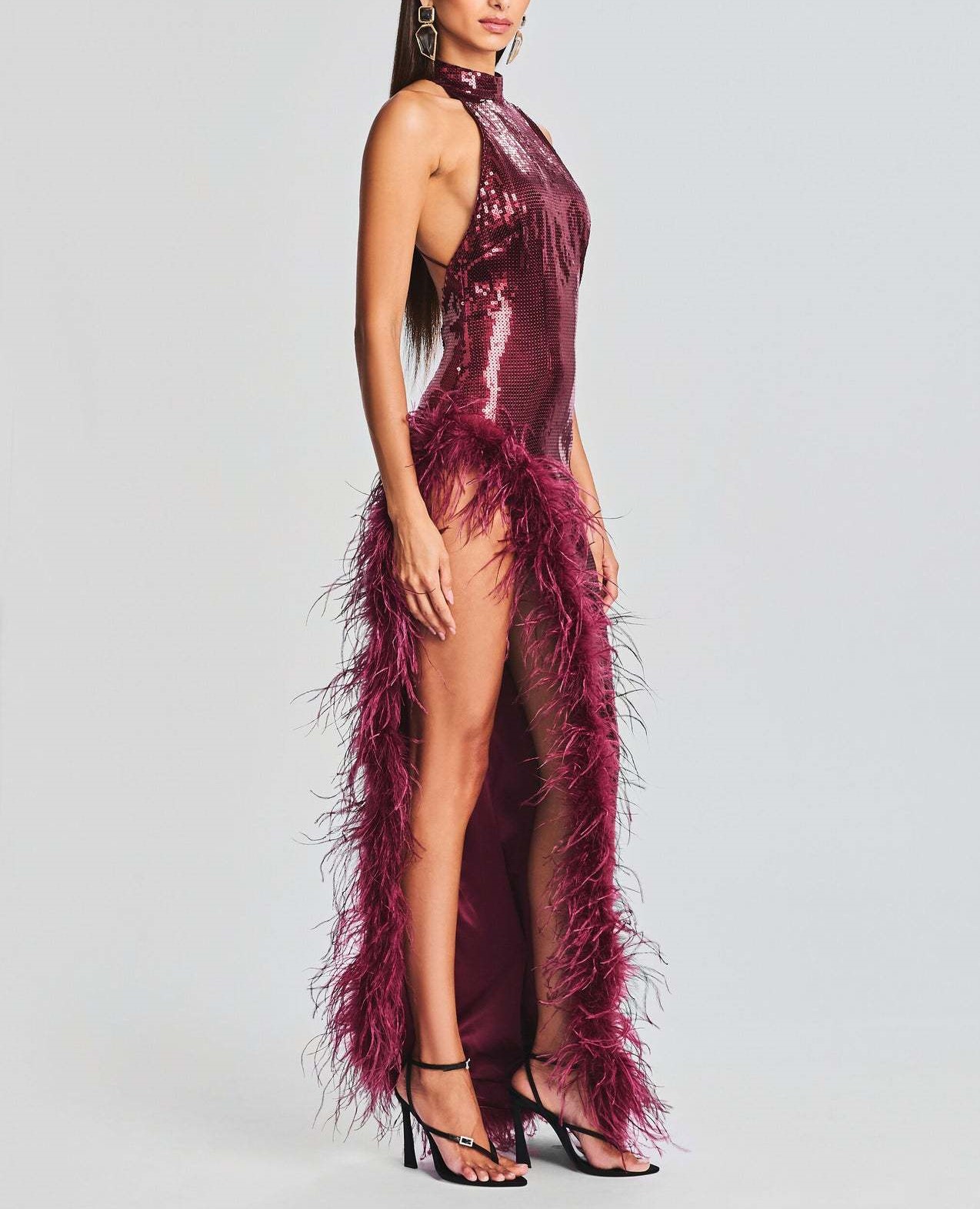 Split Neck Dress