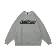 Round Neck Pullover Sweater