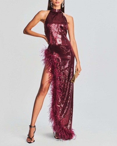 Split Neck Dress