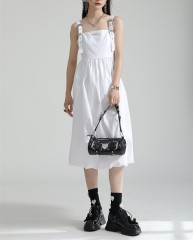 Rugged Irregular Strap Dress