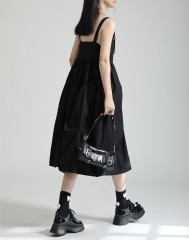 Rugged Irregular Strap Dress