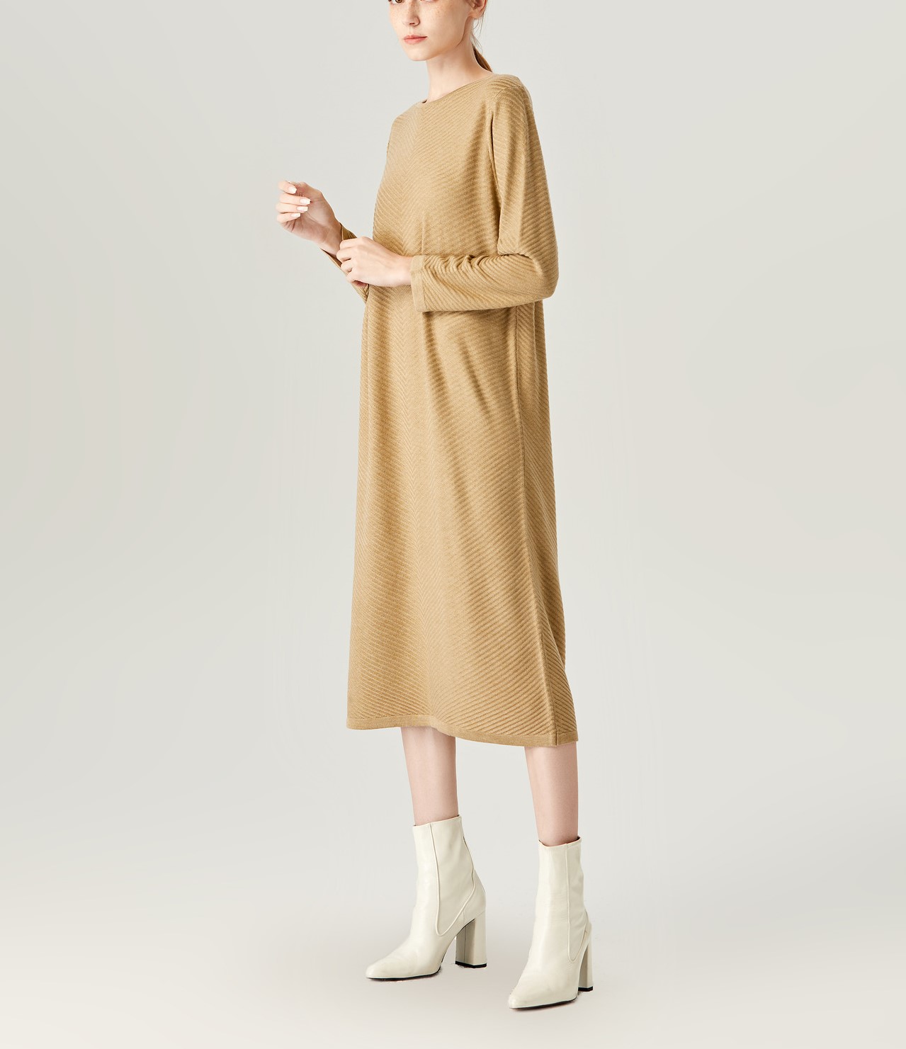 Straight Mid Length Dress