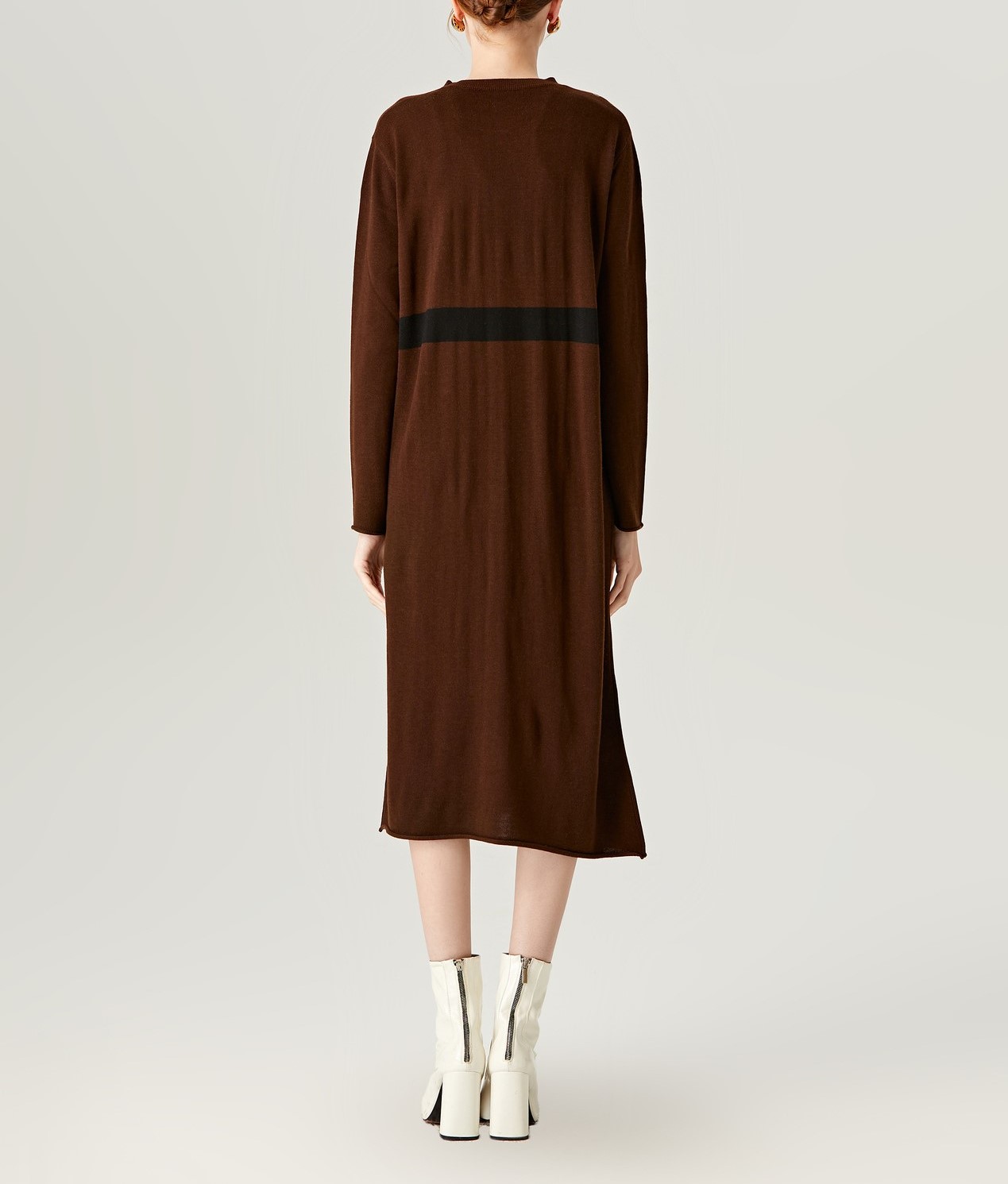 Loose Fitting Color Matching Dress