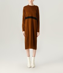 Loose Fitting Color Matching Dress
