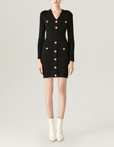 Wool Knitted Dress