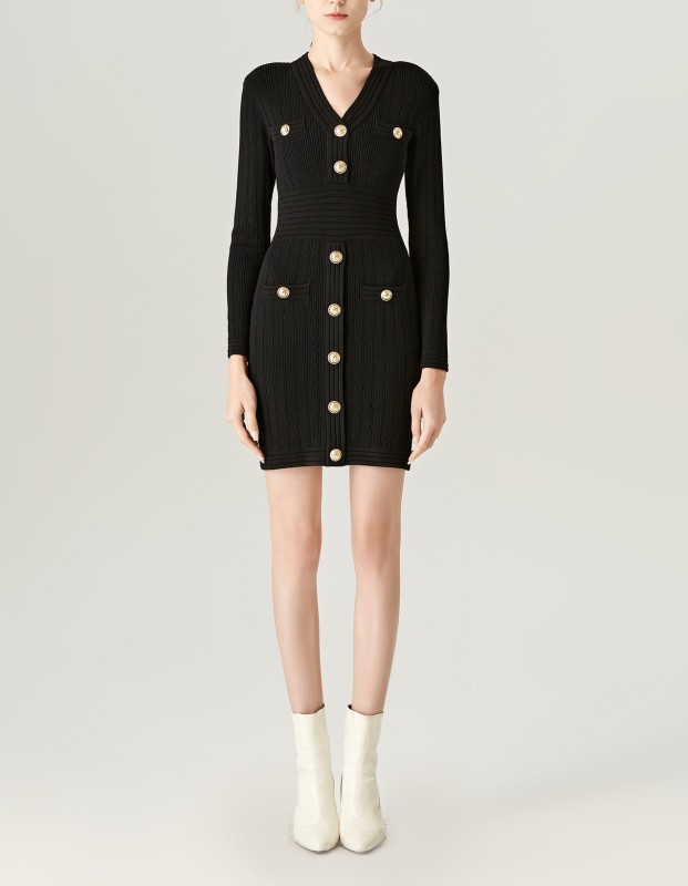 Wool Knitted Dress