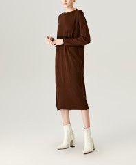 Loose Fitting Color Matching Dress