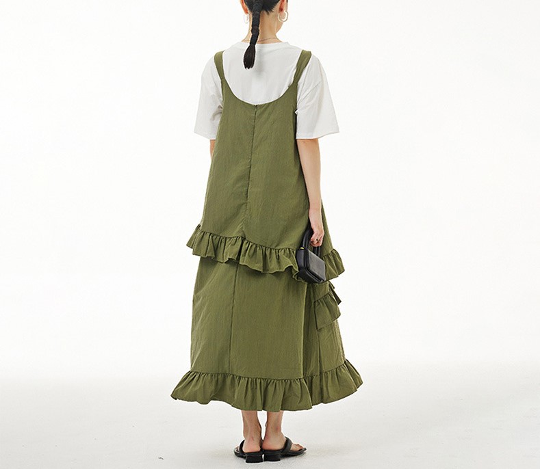 Spliced Strap Dress