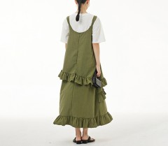 Spliced Strap Dress
