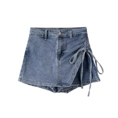 Vintage High Waist Trouser Skirt
