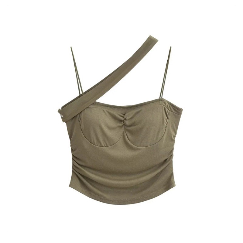 Diagonal Shoulder Strap Top