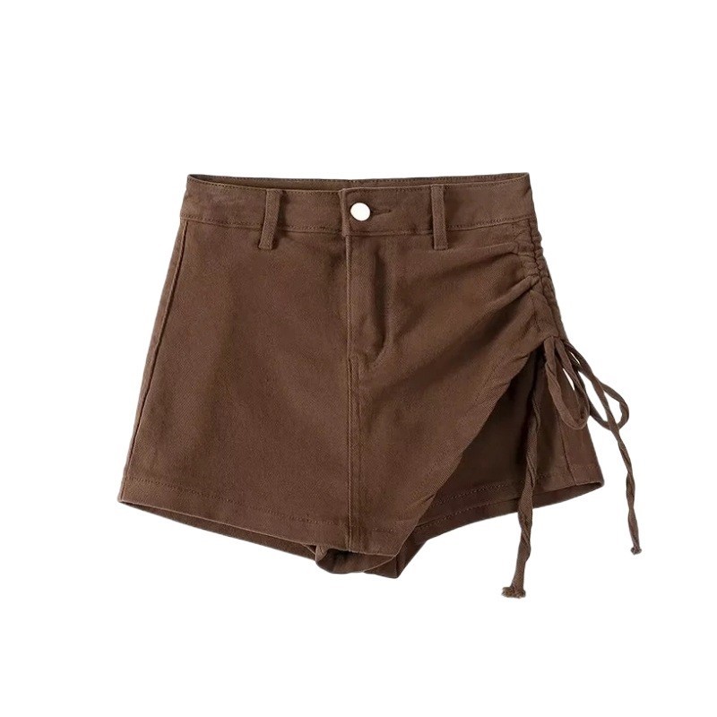 Vintage High Waist Trouser Skirt