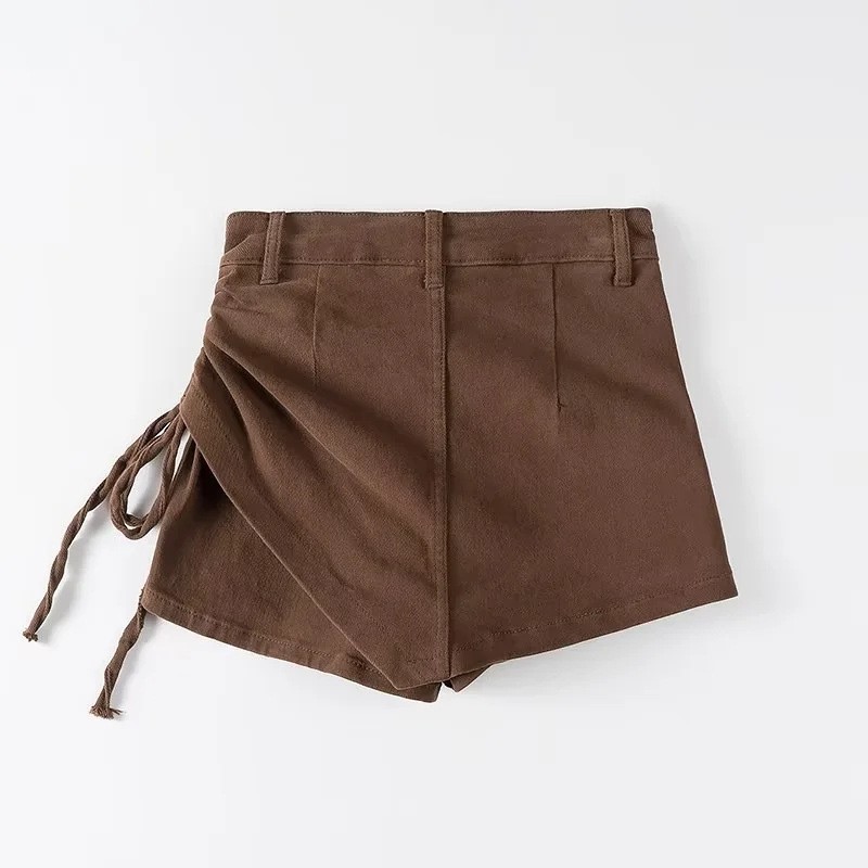 Vintage High Waist Trouser Skirt