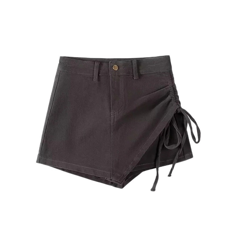 Vintage High Waist Trouser Skirt