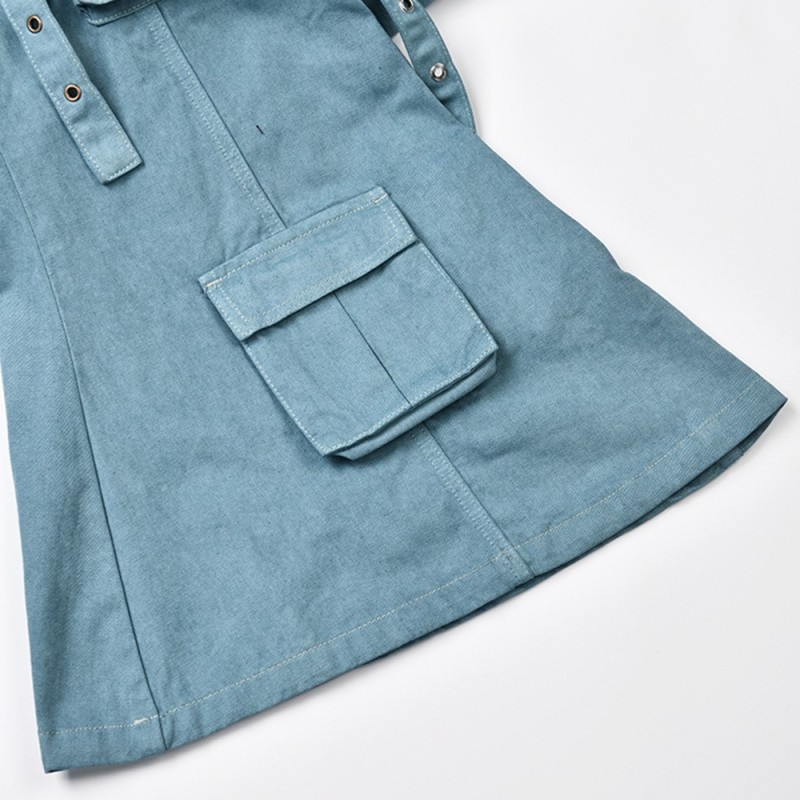 Multi Pocket Flared Pants