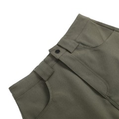 Vintage High Waist Pocket Skirt