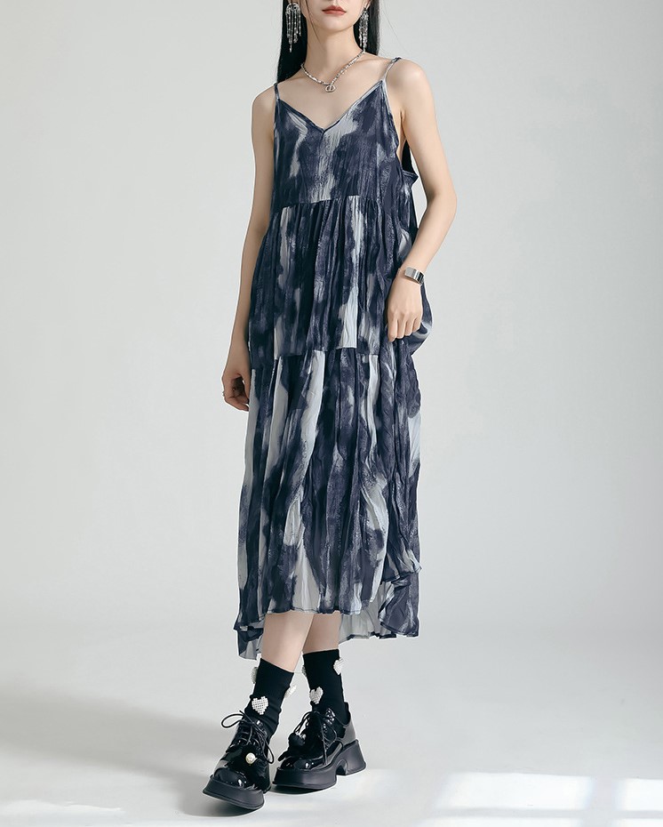 V-neck Strap Dress