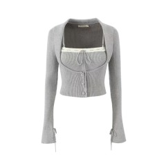 Spliced Suspender Top
