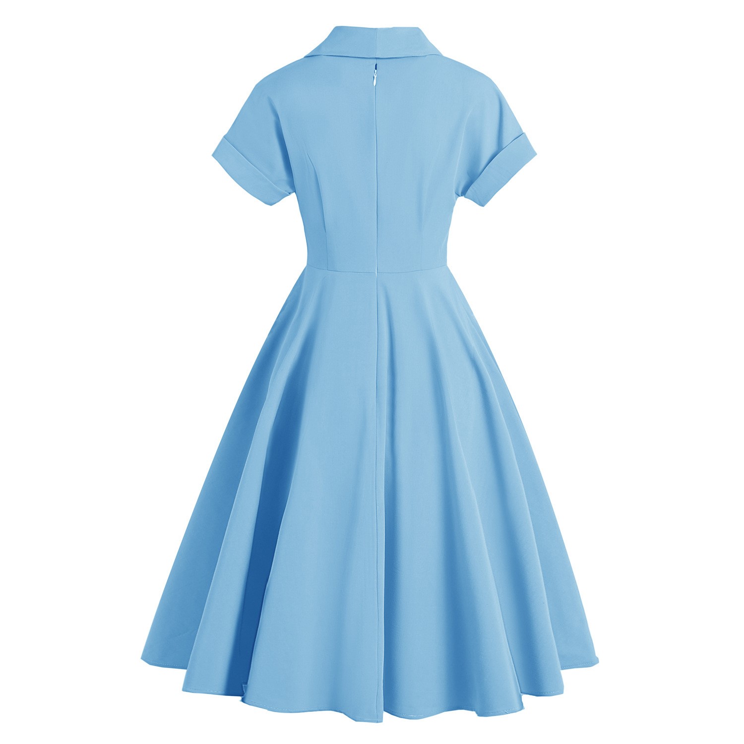 Large Swing Retro Dress