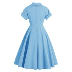 Large Swing Retro Dress