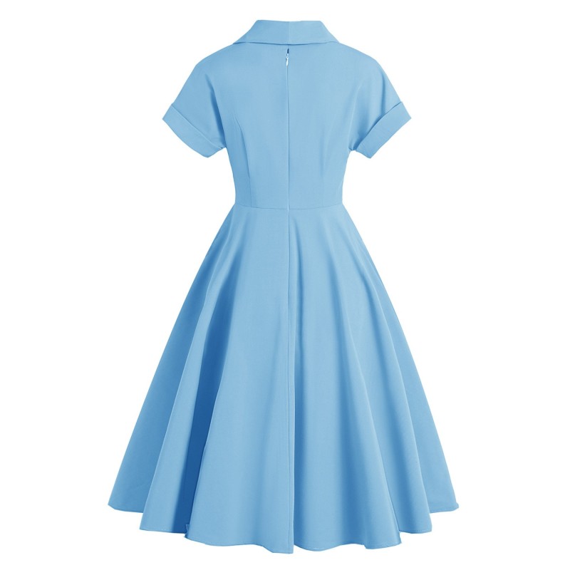 Large Swing Retro Dress