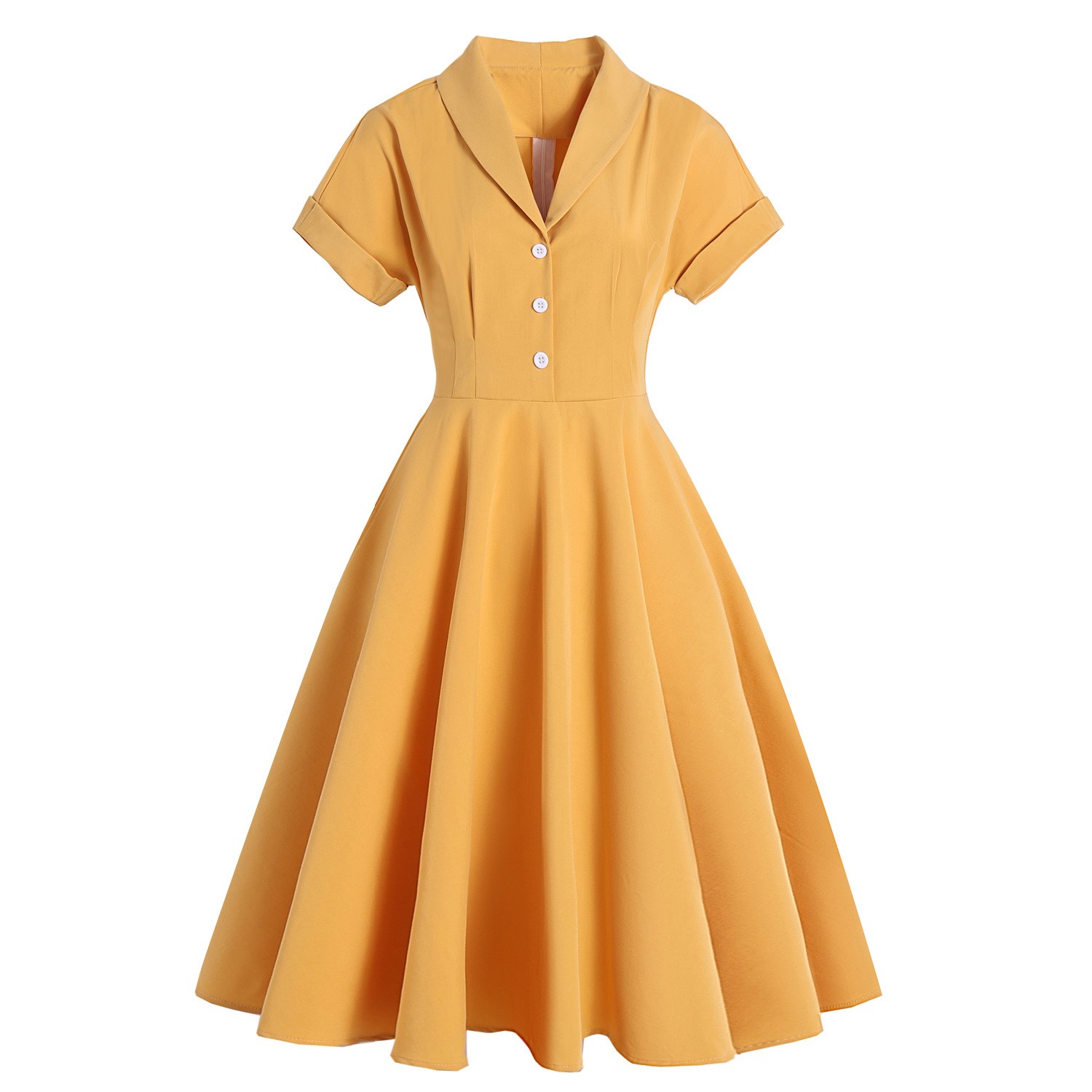 Large Swing Retro Dress
