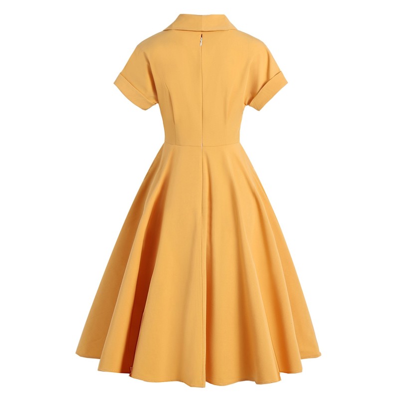 Large Swing Retro Dress