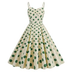 One Line Neck Strap Dress