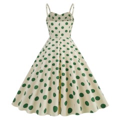One Line Neck Strap Dress