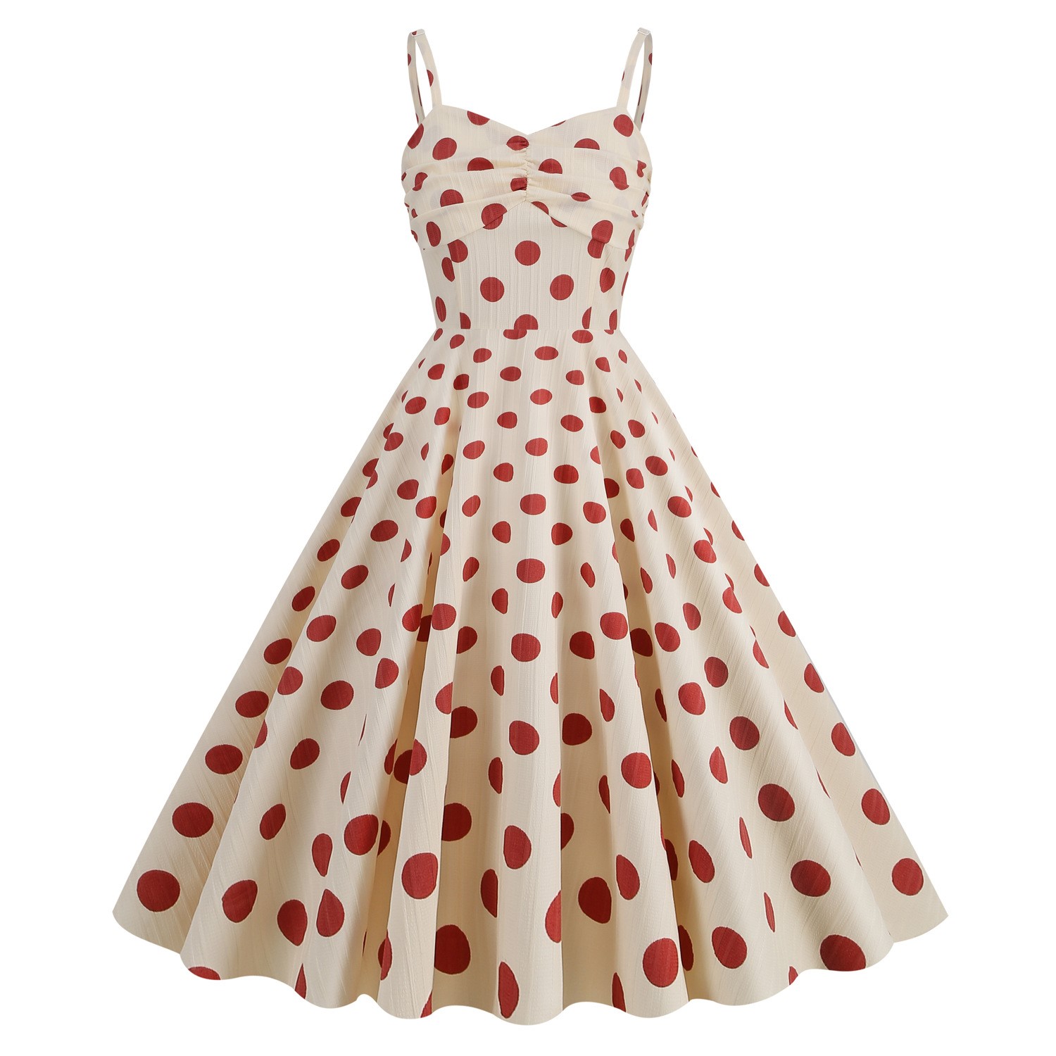 One Line Neck Strap Dress
