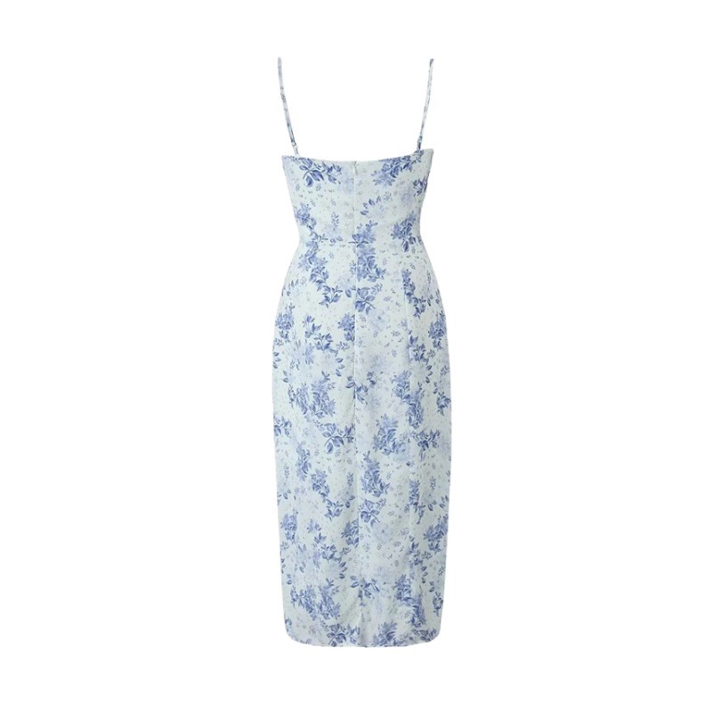 V-neck Strap Dress