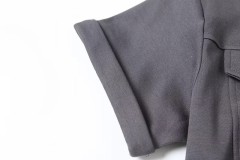 POLO Neck Short Sleeved Dress