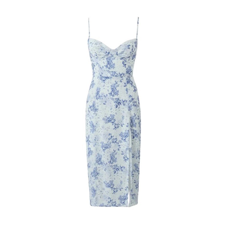 V-neck Strap Dress