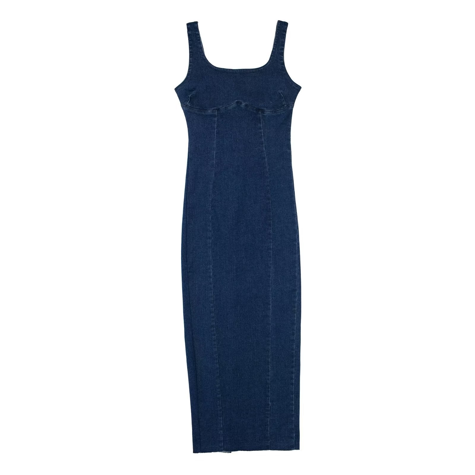 Denim Strap Dress