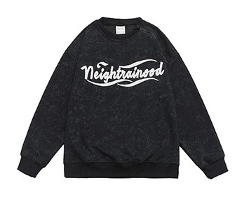 Round Neck Baseball Top