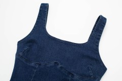 Denim Strap Dress